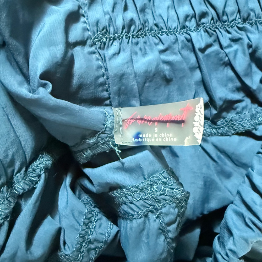 Free People Movement Blue Windbreaker Pants - Picture 6 of 6